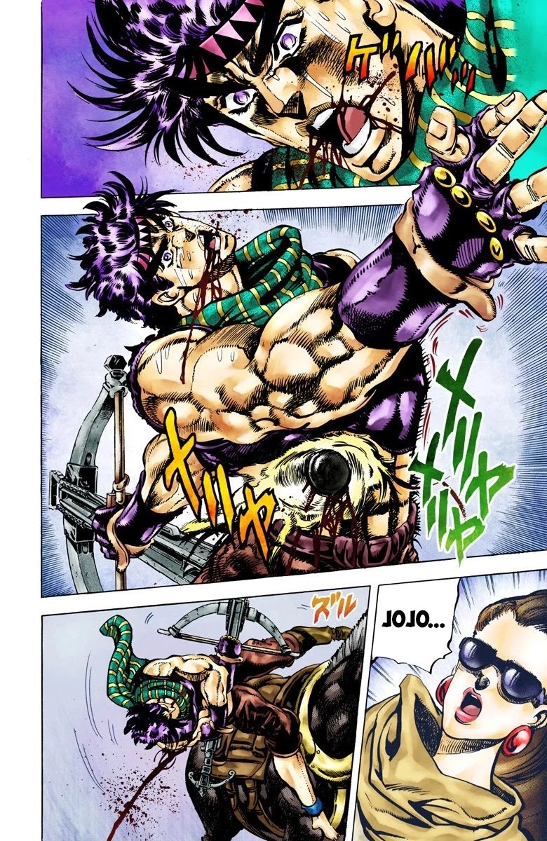 JoJo's Bizarre Adventure Part 2 - Battle Tendency (Official Colored) chapter 58 page 9