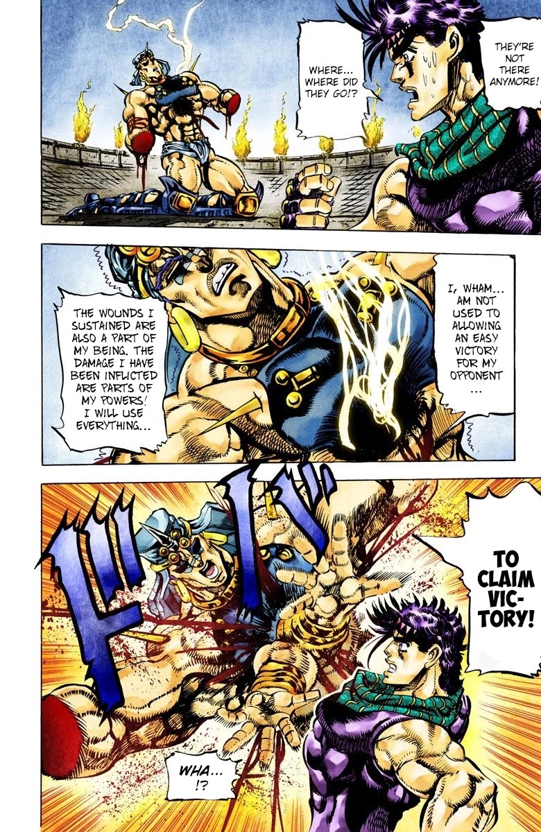 JoJo's Bizarre Adventure Part 2 - Battle Tendency (Official Colored) chapter 59 page 6