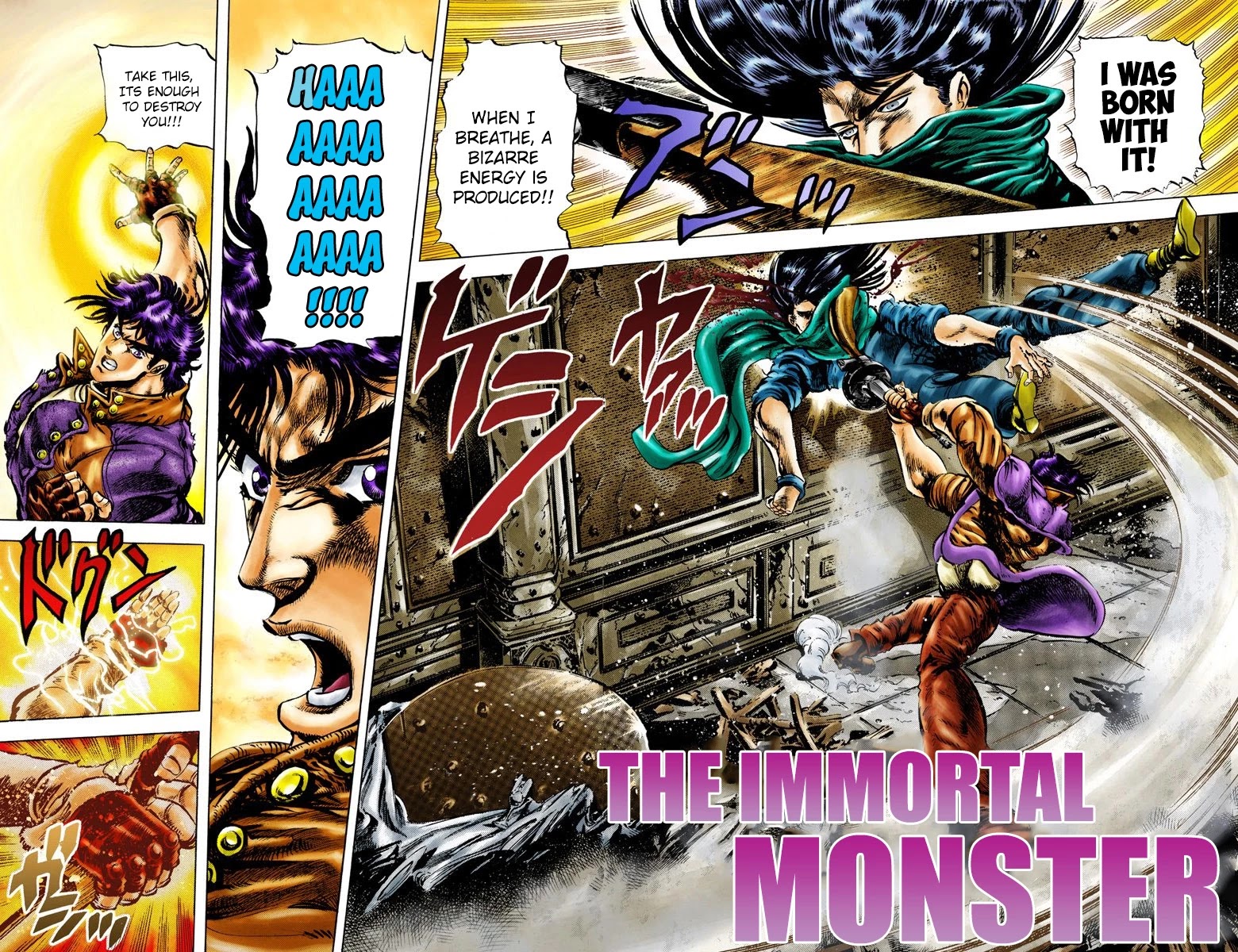 JoJo's Bizarre Adventure Part 2 - Battle Tendency (Official Colored) chapter 6 page 1