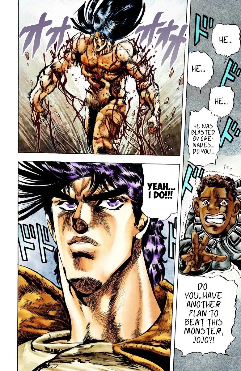 JoJo's Bizarre Adventure Part 2 - Battle Tendency (Official Colored) chapter 6 page 15