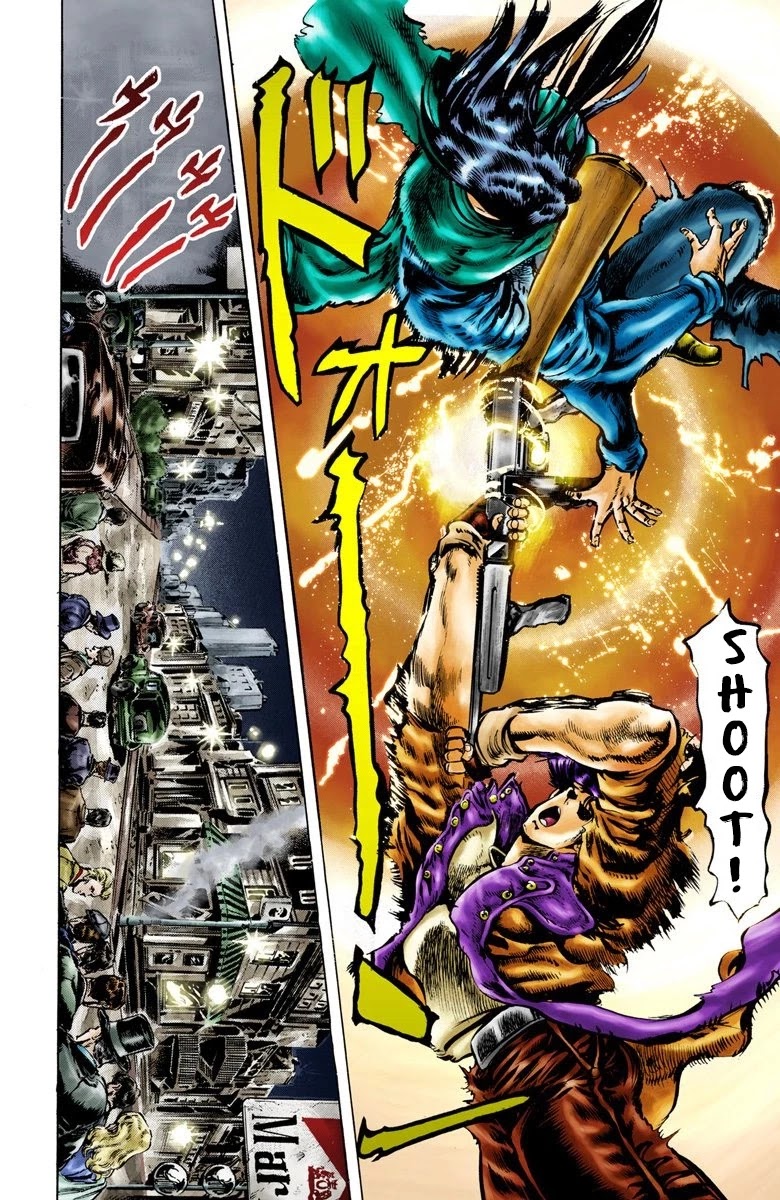 JoJo's Bizarre Adventure Part 2 - Battle Tendency (Official Colored) chapter 6 page 2