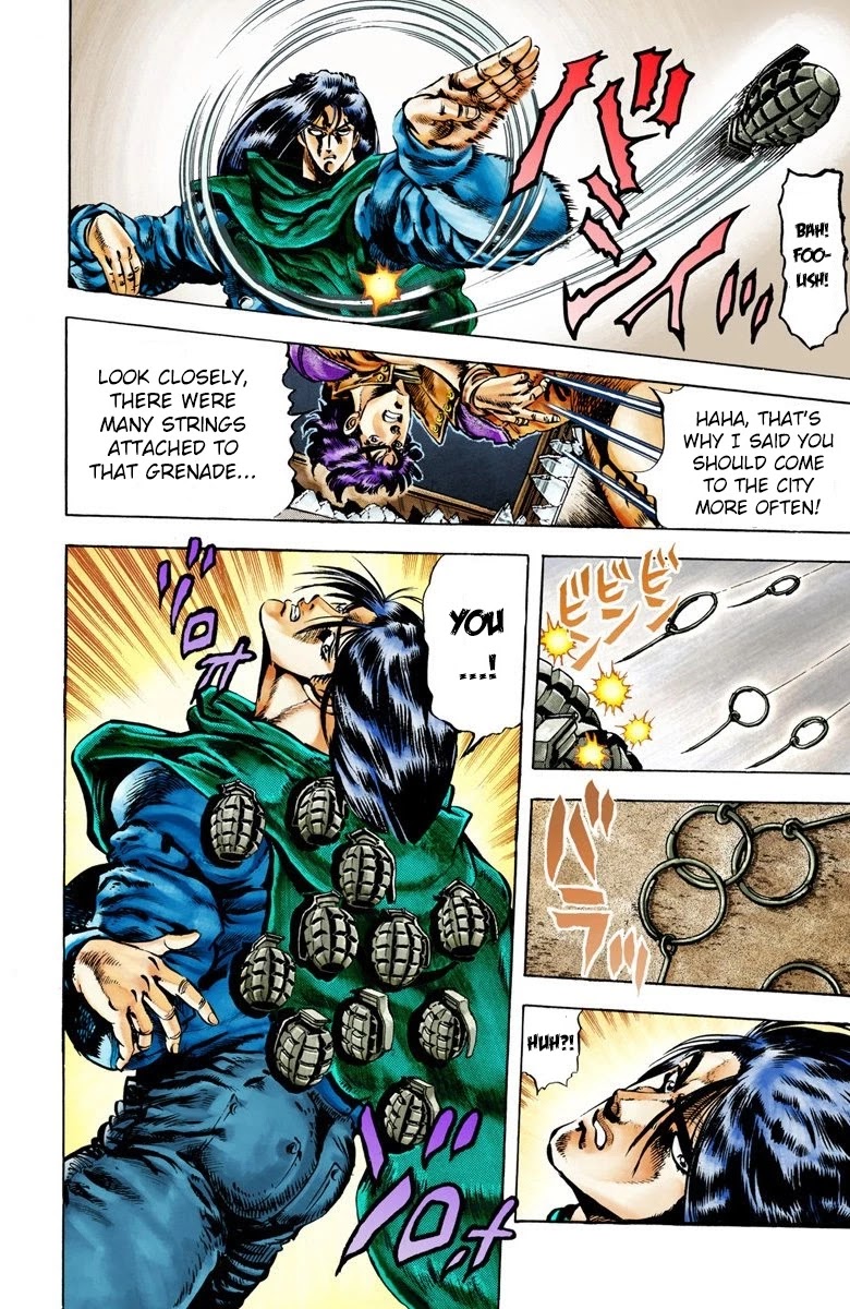 JoJo's Bizarre Adventure Part 2 - Battle Tendency (Official Colored) chapter 6 page 8