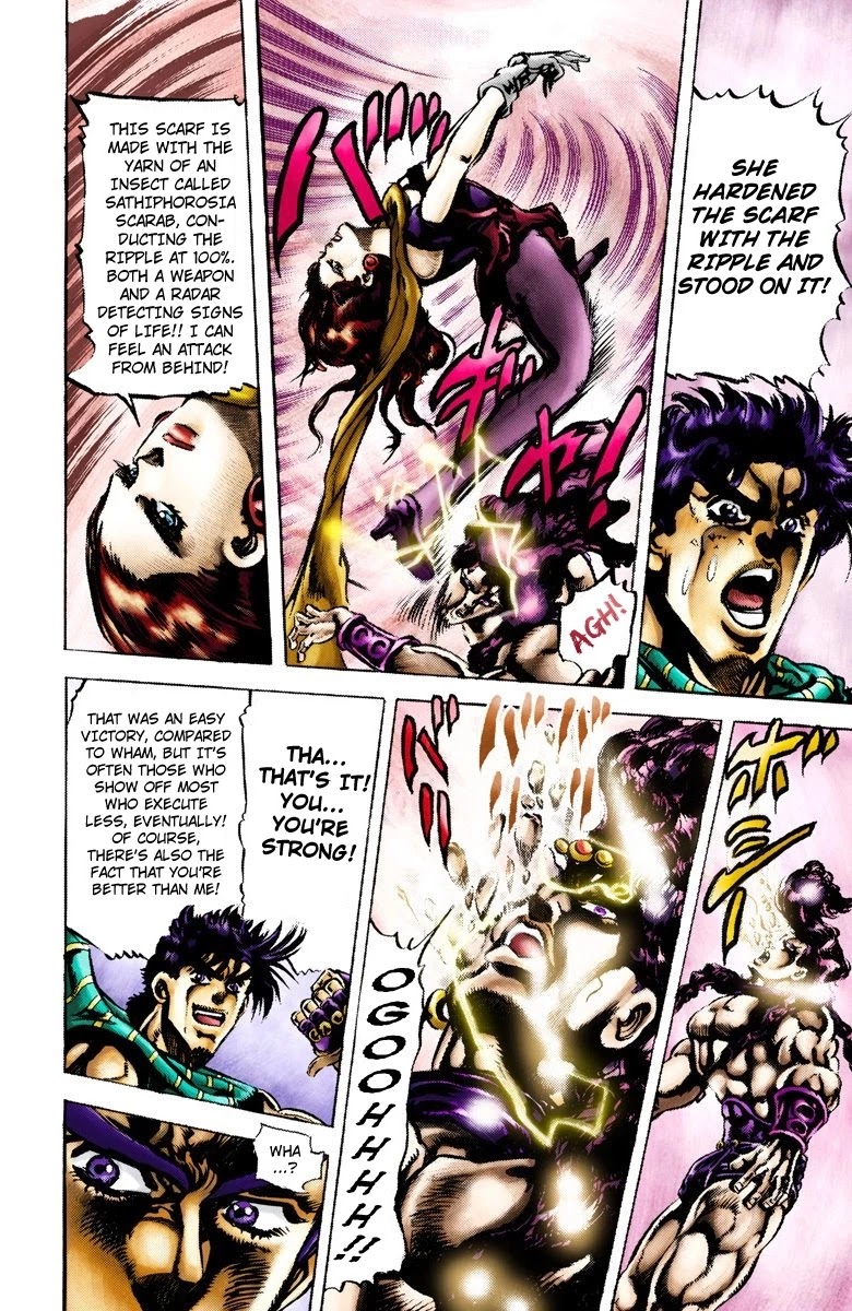 JoJo's Bizarre Adventure Part 2 - Battle Tendency (Official Colored) chapter 61 page 15