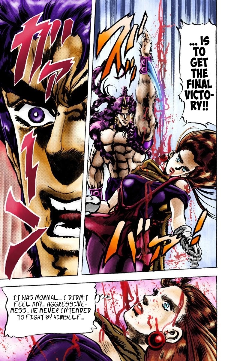 JoJo's Bizarre Adventure Part 2 - Battle Tendency (Official Colored) chapter 61 page 18