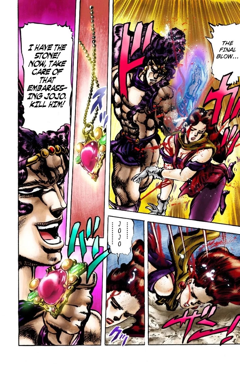 JoJo's Bizarre Adventure Part 2 - Battle Tendency (Official Colored) chapter 61 page 19