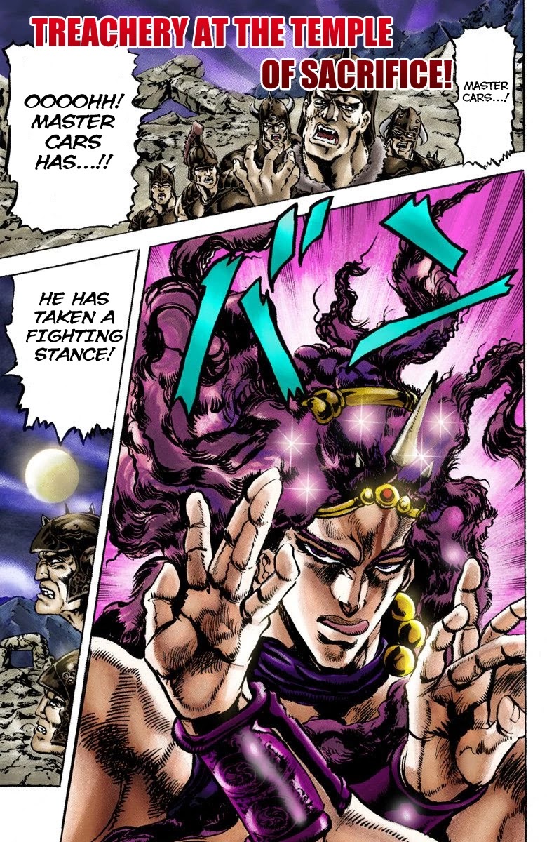 JoJo's Bizarre Adventure Part 2 - Battle Tendency (Official Colored) chapter 61 page 2