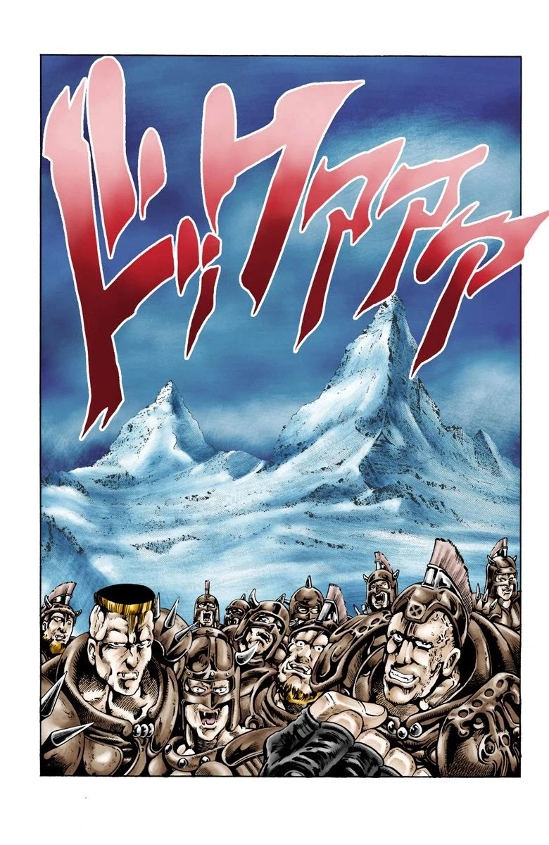 JoJo's Bizarre Adventure Part 2 - Battle Tendency (Official Colored) chapter 61 page 4