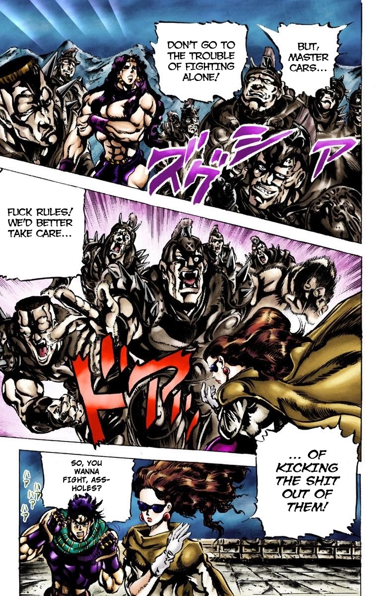 JoJo's Bizarre Adventure Part 2 - Battle Tendency (Official Colored) chapter 61 page 5