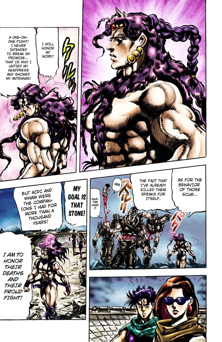 JoJo's Bizarre Adventure Part 2 - Battle Tendency (Official Colored) chapter 61 page 7