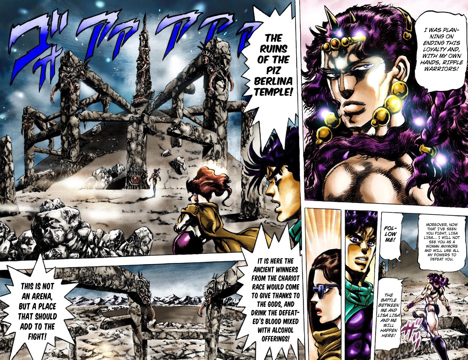 JoJo's Bizarre Adventure Part 2 - Battle Tendency (Official Colored) chapter 61 page 8