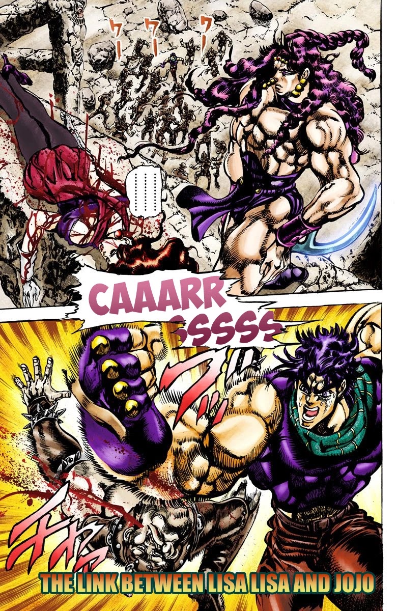 JoJo's Bizarre Adventure Part 2 - Battle Tendency (Official Colored) chapter 62 page 1