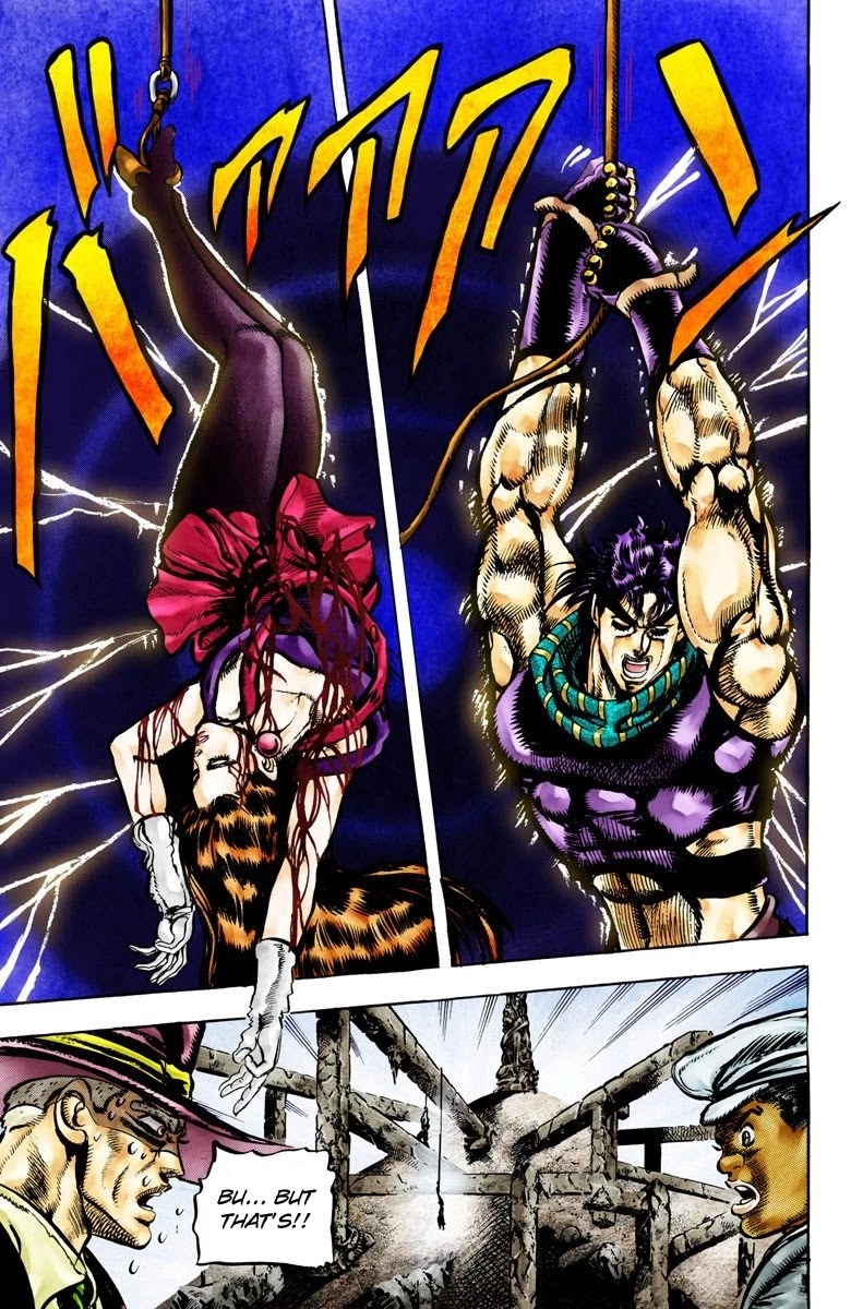 JoJo's Bizarre Adventure Part 2 - Battle Tendency (Official Colored) chapter 62 page 15