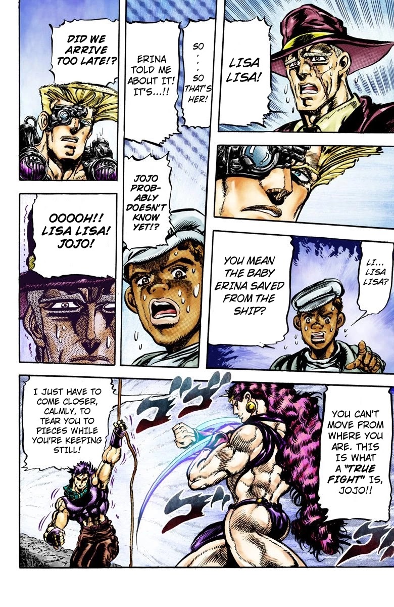 JoJo's Bizarre Adventure Part 2 - Battle Tendency (Official Colored) chapter 62 page 16