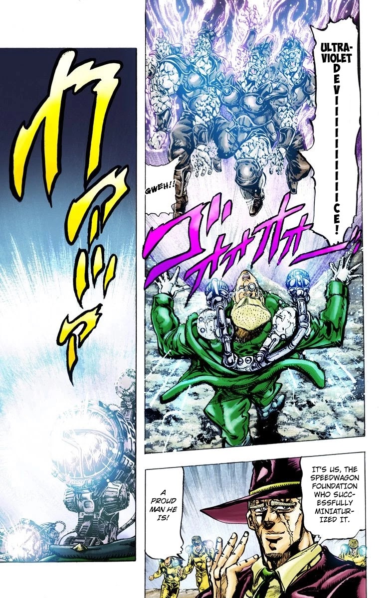 JoJo's Bizarre Adventure Part 2 - Battle Tendency (Official Colored) chapter 62 page 7