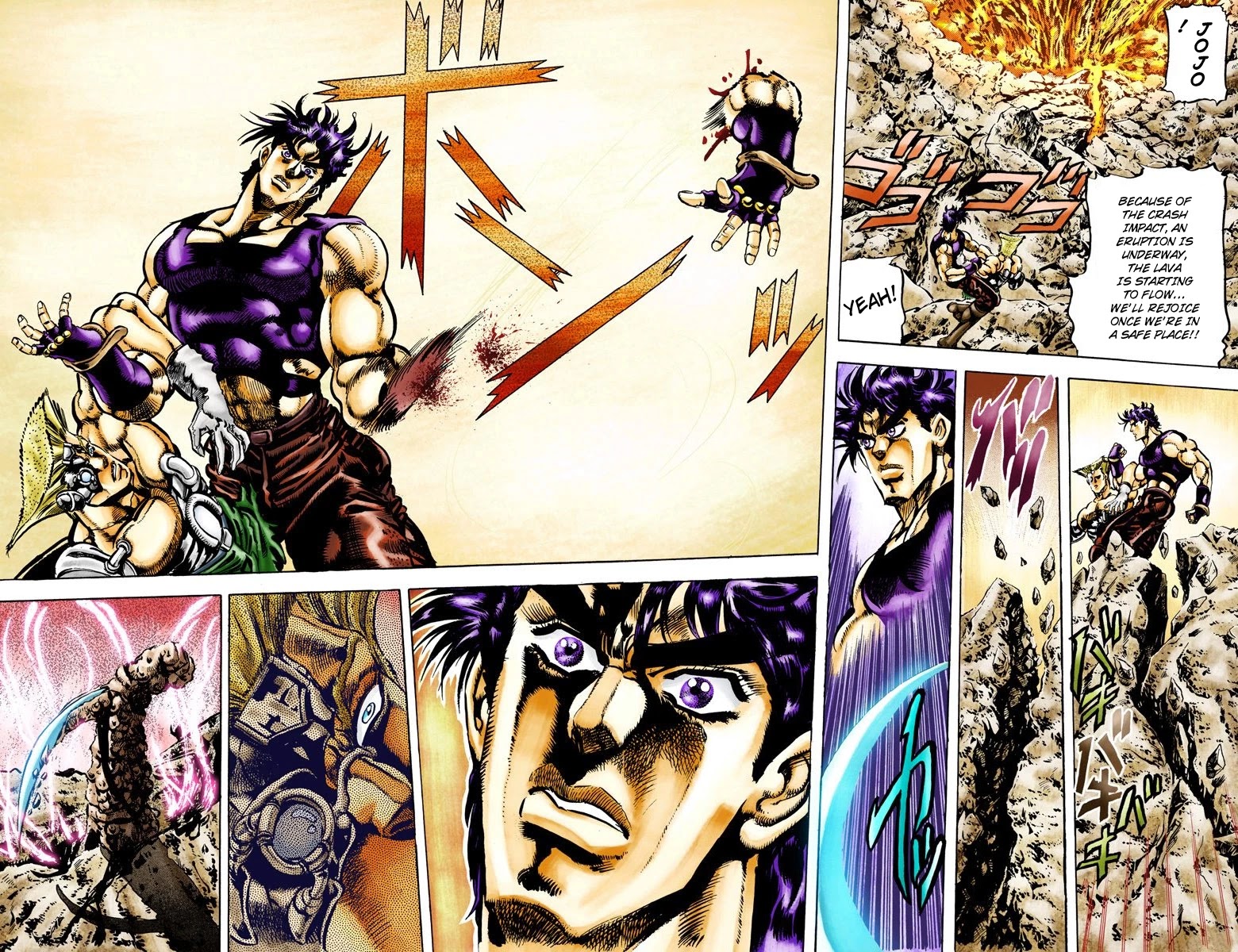 JoJo's Bizarre Adventure Part 2 - Battle Tendency (Official Colored) chapter 67 page 12