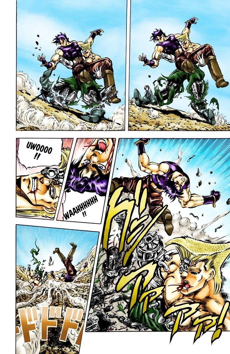 JoJo's Bizarre Adventure Part 2 - Battle Tendency (Official Colored) chapter 67 page 6