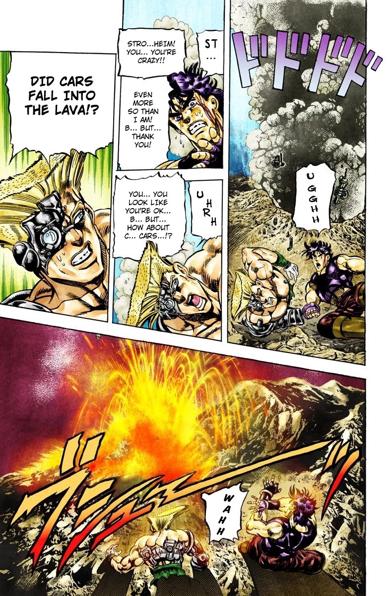 JoJo's Bizarre Adventure Part 2 - Battle Tendency (Official Colored) chapter 67 page 7