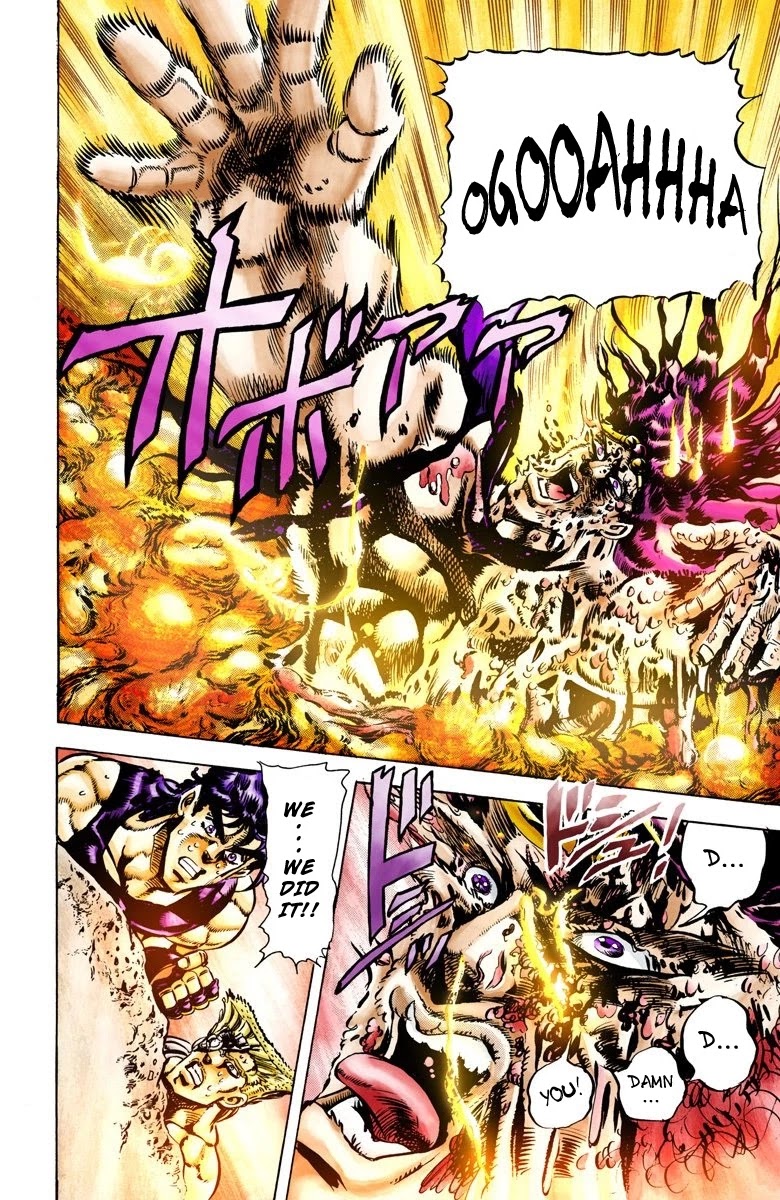 JoJo's Bizarre Adventure Part 2 - Battle Tendency (Official Colored) chapter 67 page 8