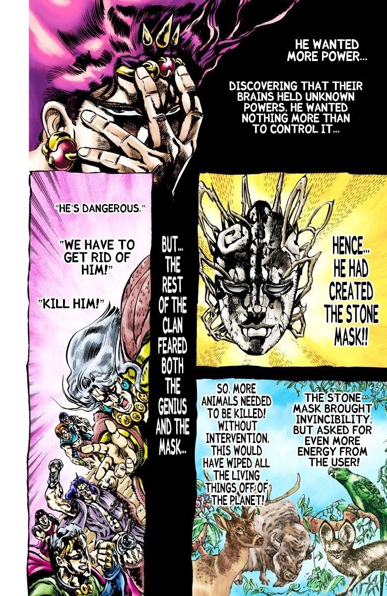 JoJo's Bizarre Adventure Part 2 - Battle Tendency (Official Colored) chapter 68 page 2