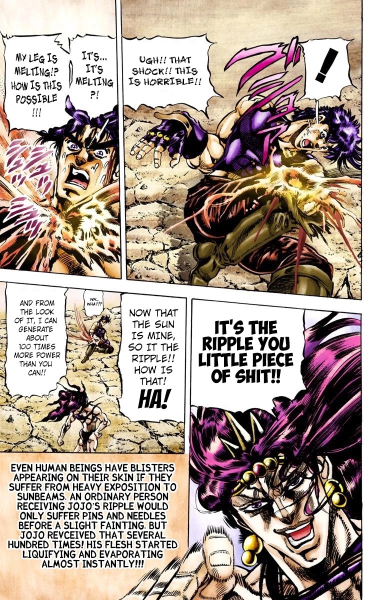 JoJo's Bizarre Adventure Part 2 - Battle Tendency (Official Colored) chapter 68 page 6