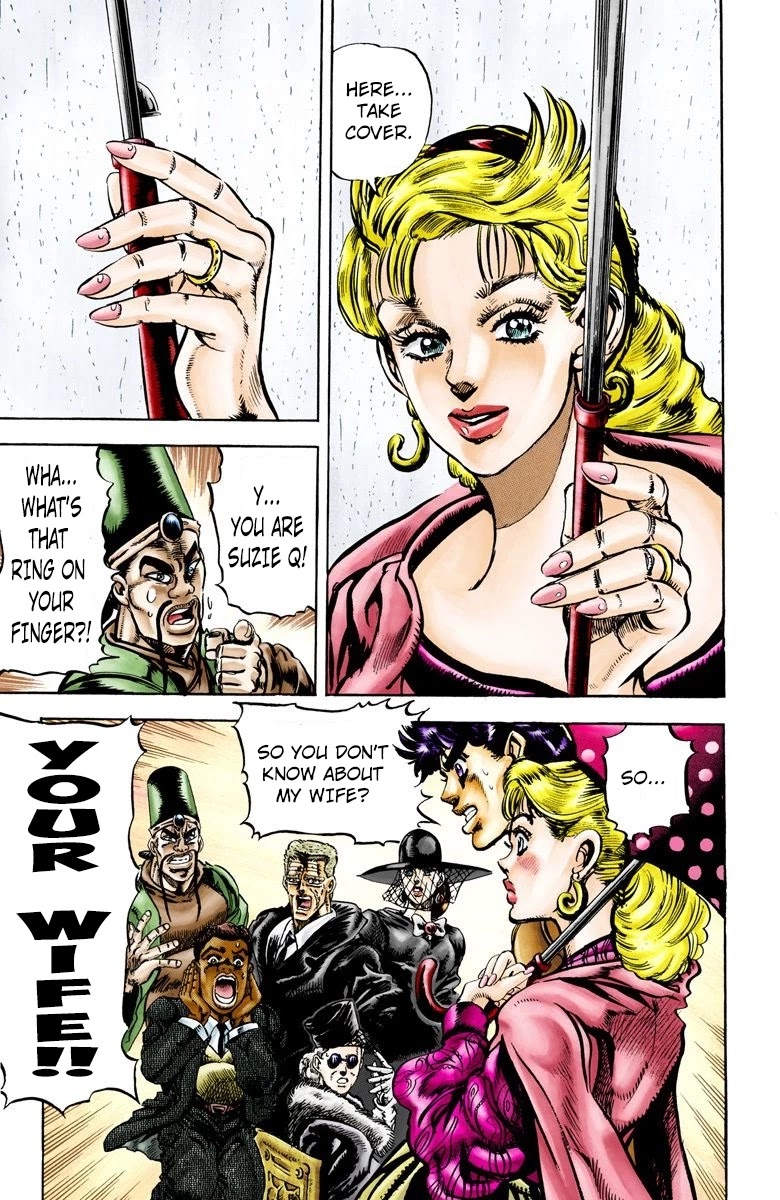 JoJo's Bizarre Adventure Part 2 - Battle Tendency (Official Colored) chapter 69 page 12