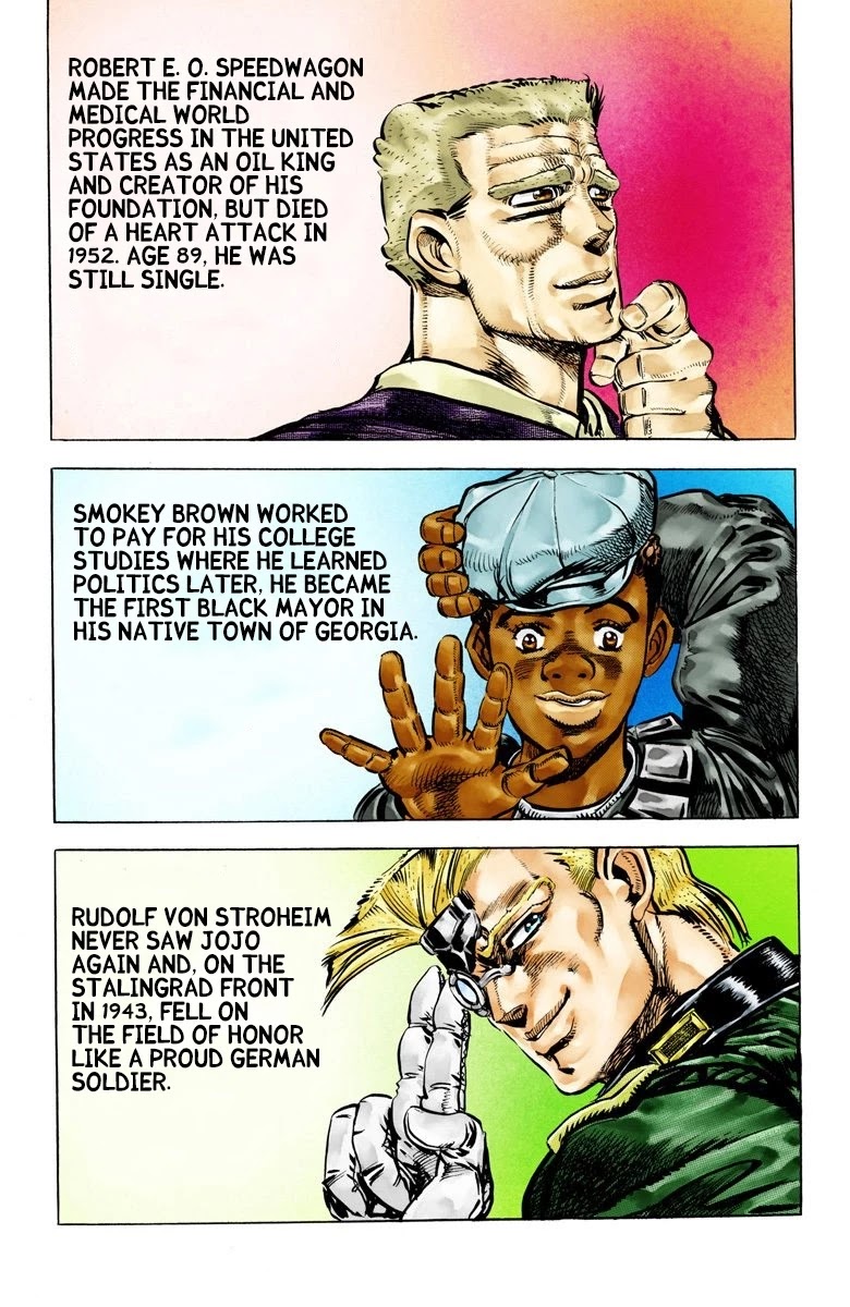 JoJo's Bizarre Adventure Part 2 - Battle Tendency (Official Colored) chapter 69 page 16