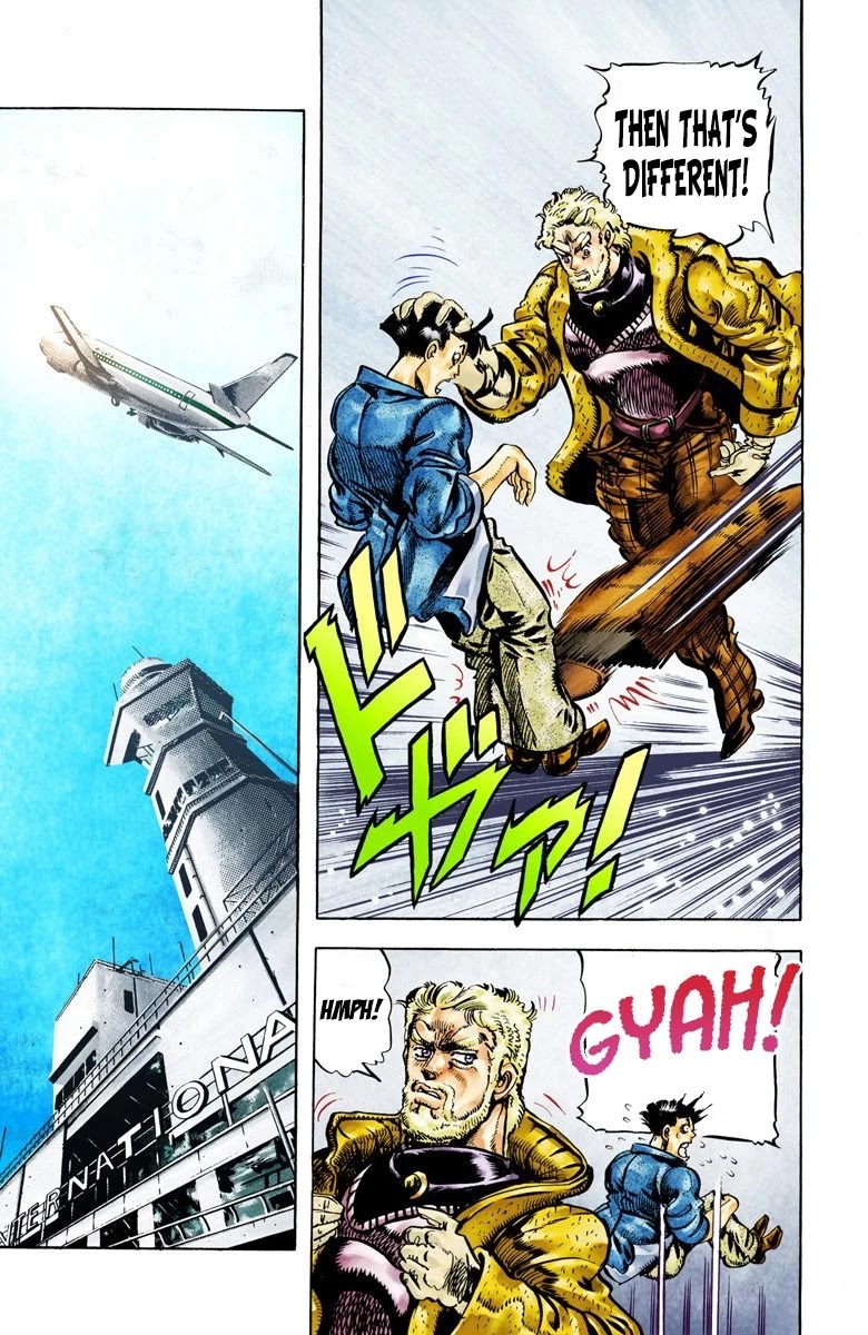 JoJo's Bizarre Adventure Part 2 - Battle Tendency (Official Colored) chapter 69 page 18