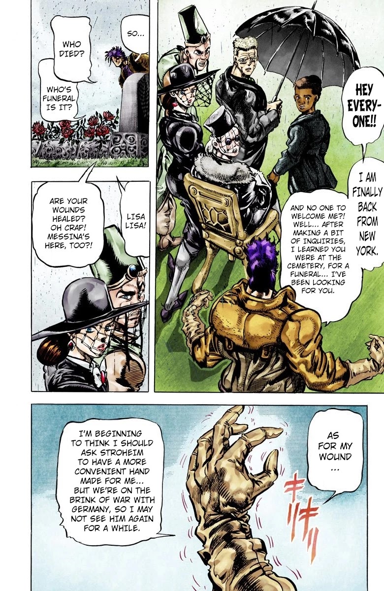 JoJo's Bizarre Adventure Part 2 - Battle Tendency (Official Colored) chapter 69 page 8
