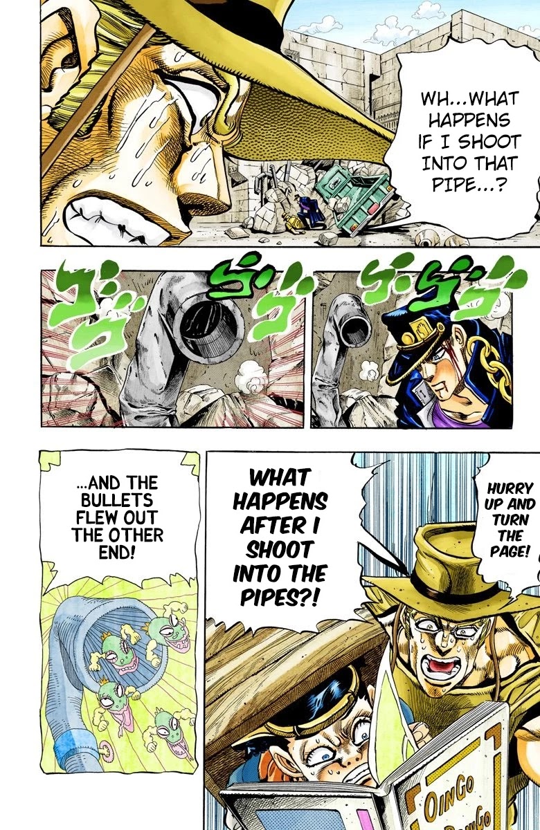 JoJo's Bizarre Adventure Part 3 - Stardust Crusaders (Official Colored) chapter 107 page 10