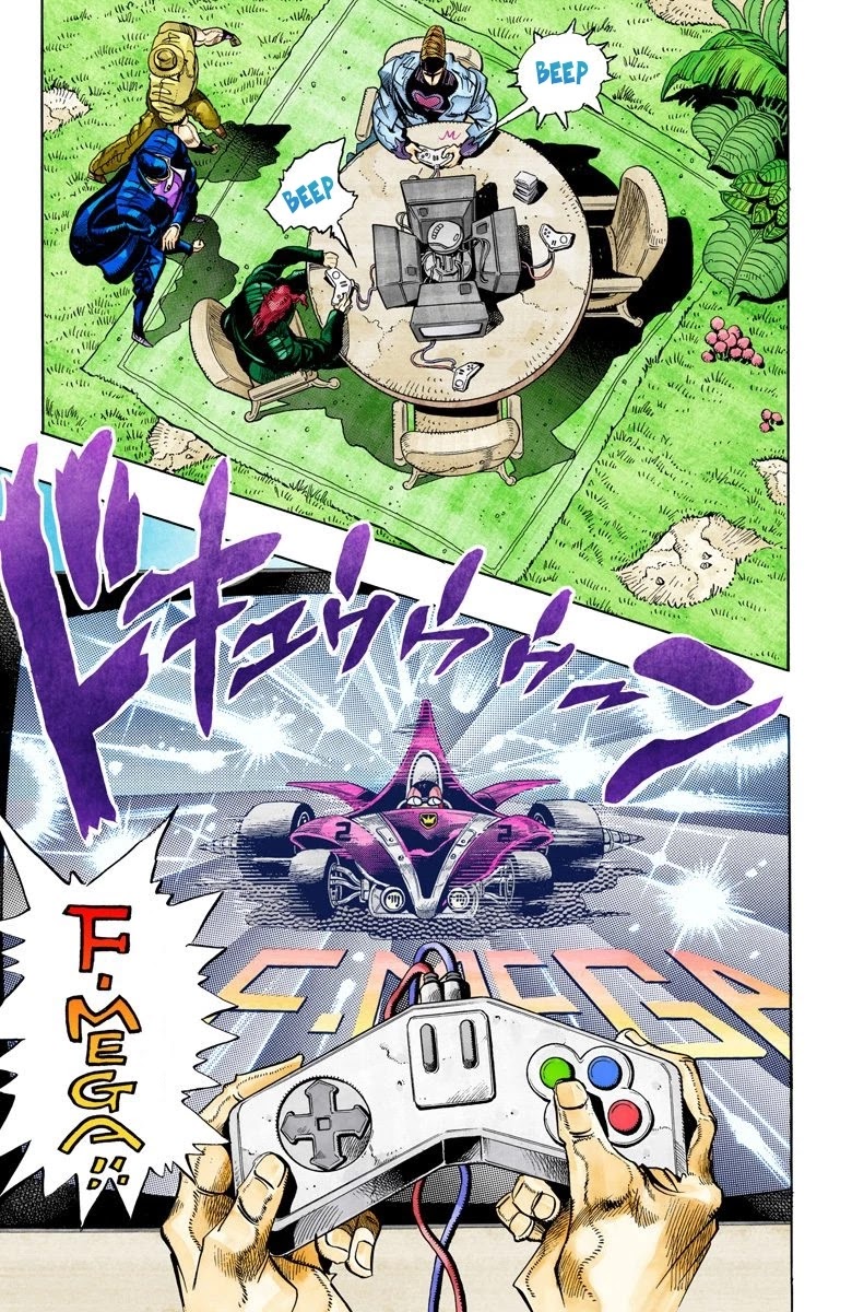JoJo's Bizarre Adventure Part 3 - Stardust Crusaders (Official Colored) chapter 117 page 10