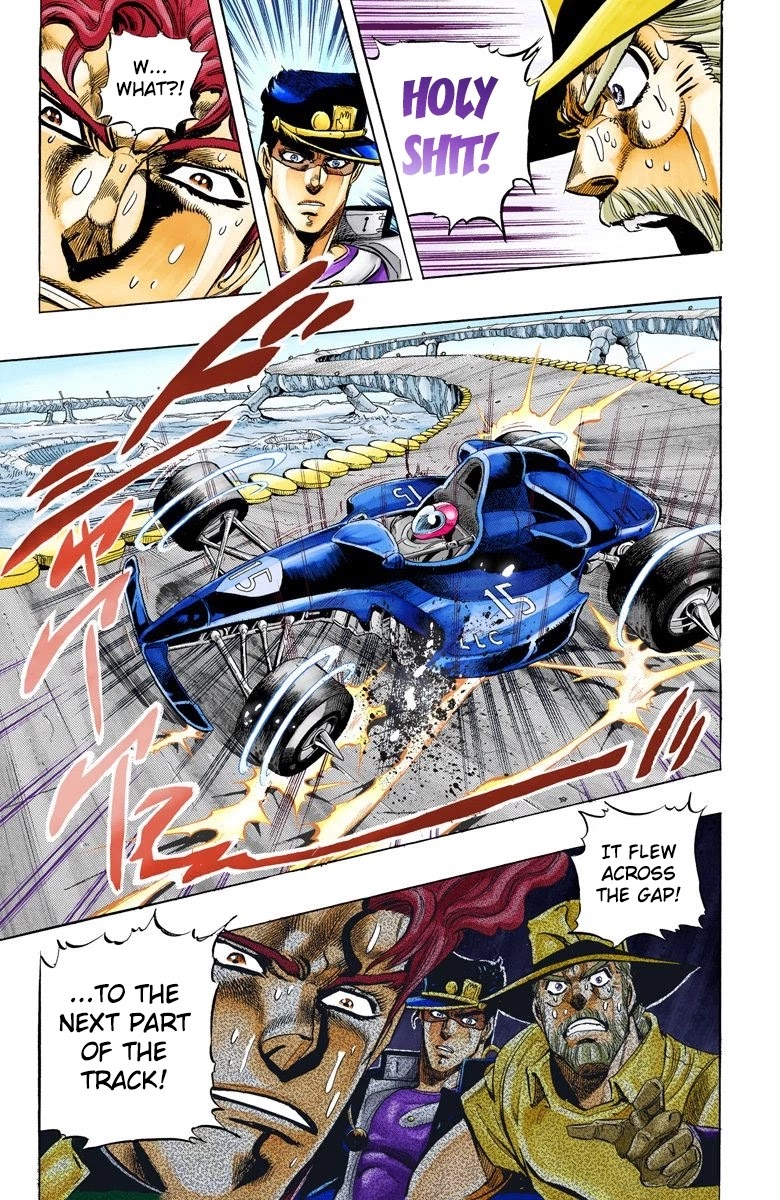 JoJo's Bizarre Adventure Part 3 - Stardust Crusaders (Official Colored) chapter 119 page 17