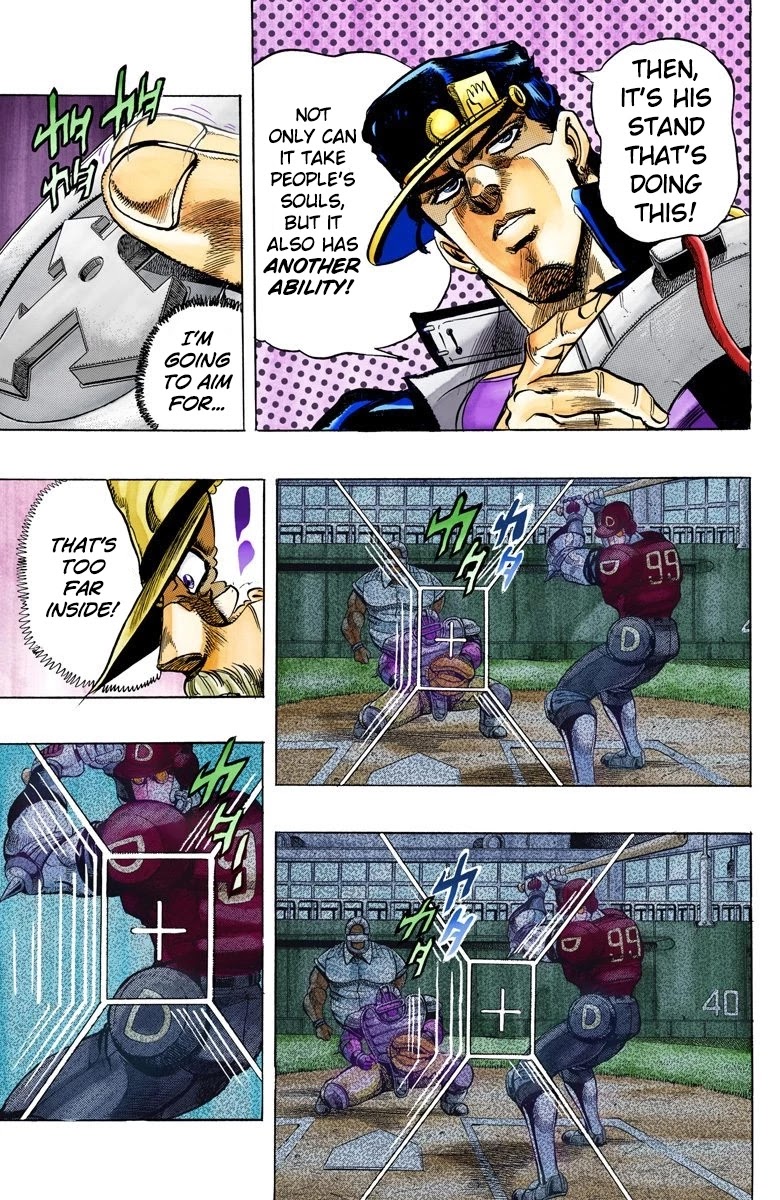 JoJo's Bizarre Adventure Part 3 - Stardust Crusaders (Official Colored) chapter 122 page 18