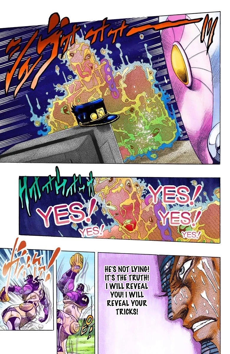 JoJo's Bizarre Adventure Part 3 - Stardust Crusaders (Official Colored) chapter 124 page 4