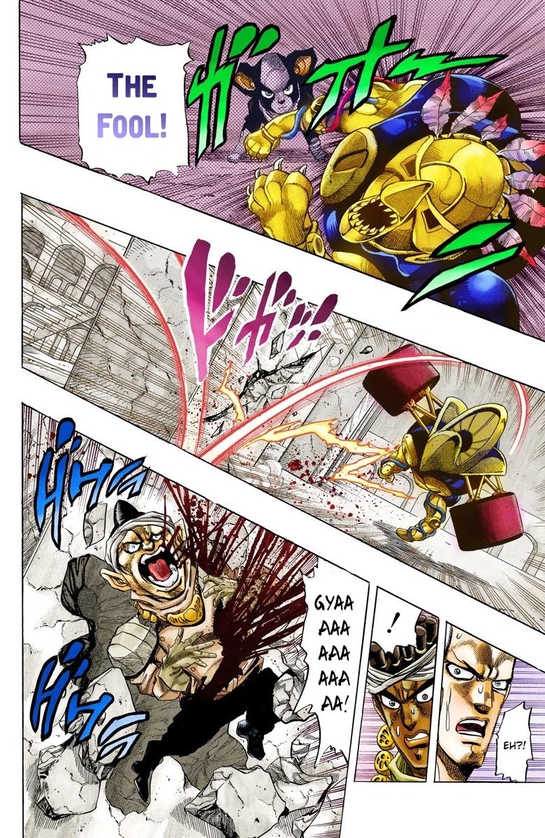 JoJo's Bizarre Adventure Part 3 - Stardust Crusaders (Official Colored) chapter 126 page 11