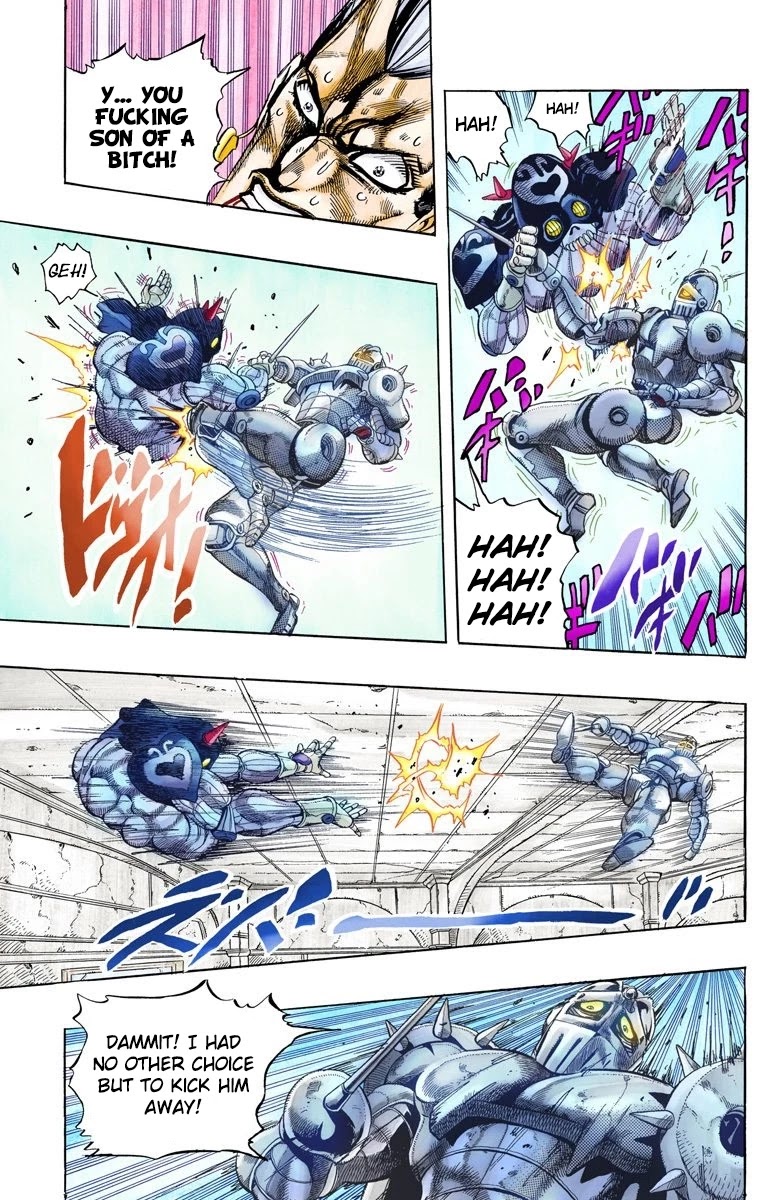 JoJo's Bizarre Adventure Part 3 - Stardust Crusaders (Official Colored) chapter 130 page 10