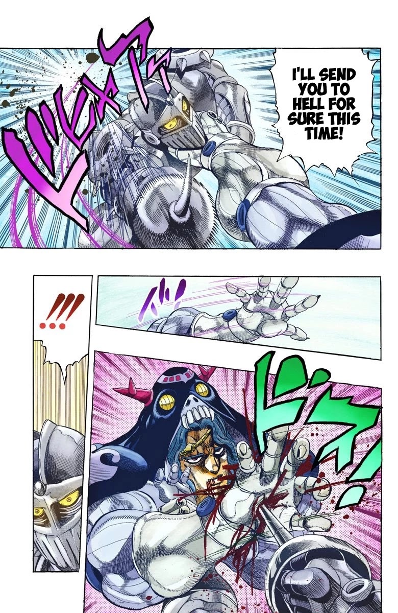 JoJo's Bizarre Adventure Part 3 - Stardust Crusaders (Official Colored) chapter 130 page 8