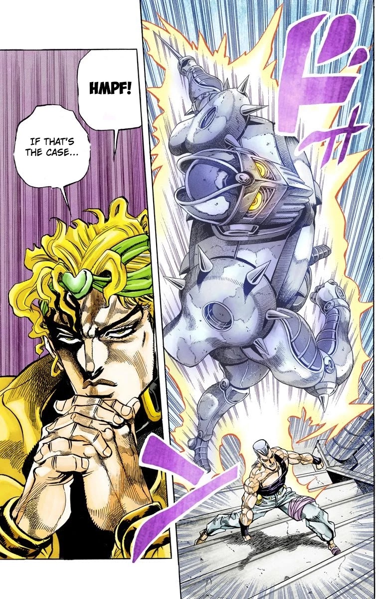 JoJo's Bizarre Adventure Part 3 - Stardust Crusaders (Official Colored) chapter 135 page 15