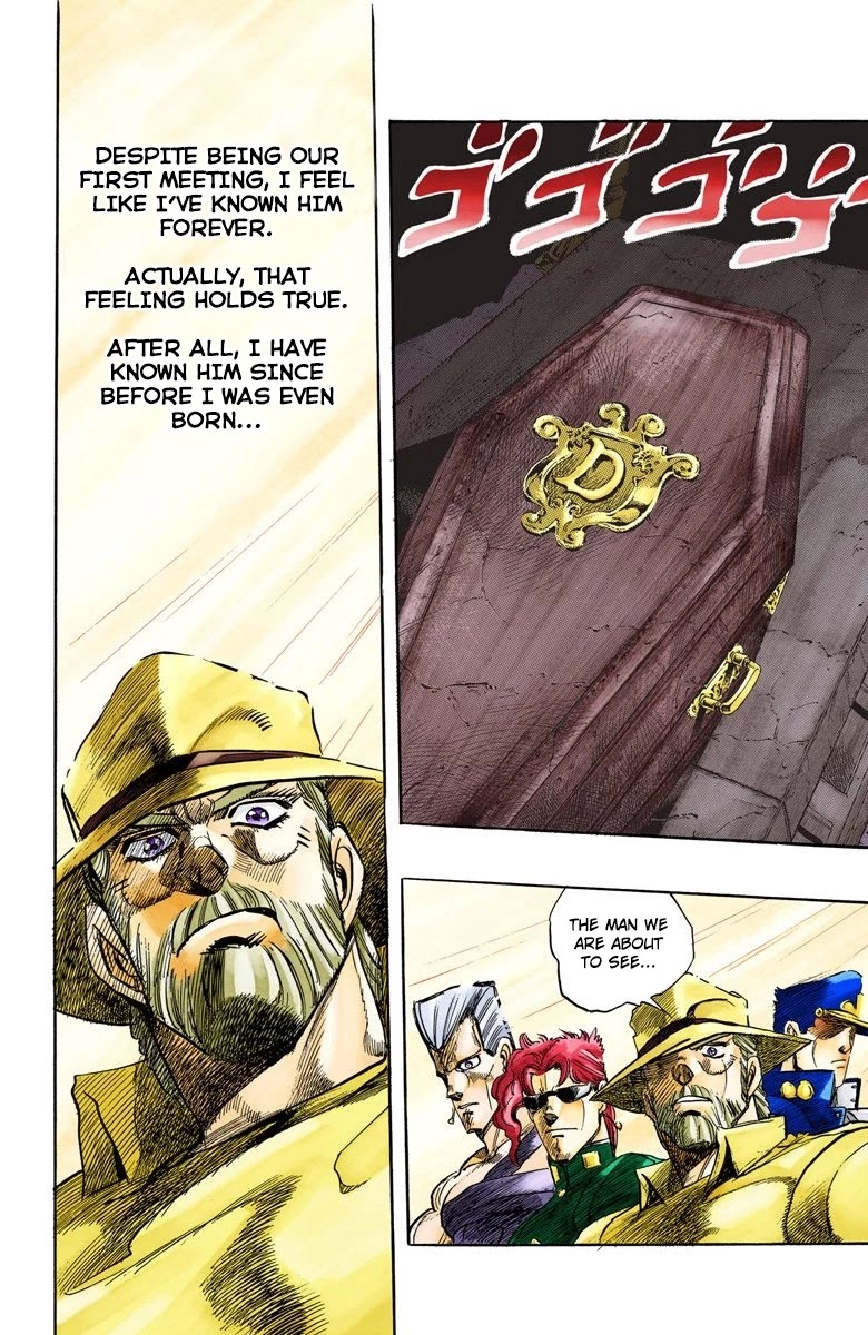 JoJo's Bizarre Adventure Part 3 - Stardust Crusaders (Official Colored) chapter 136 page 10
