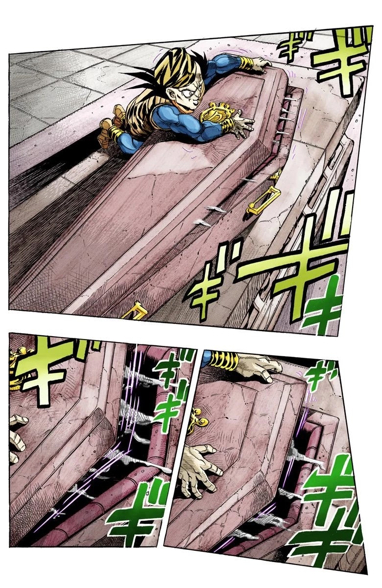 JoJo's Bizarre Adventure Part 3 - Stardust Crusaders (Official Colored) chapter 136 page 14