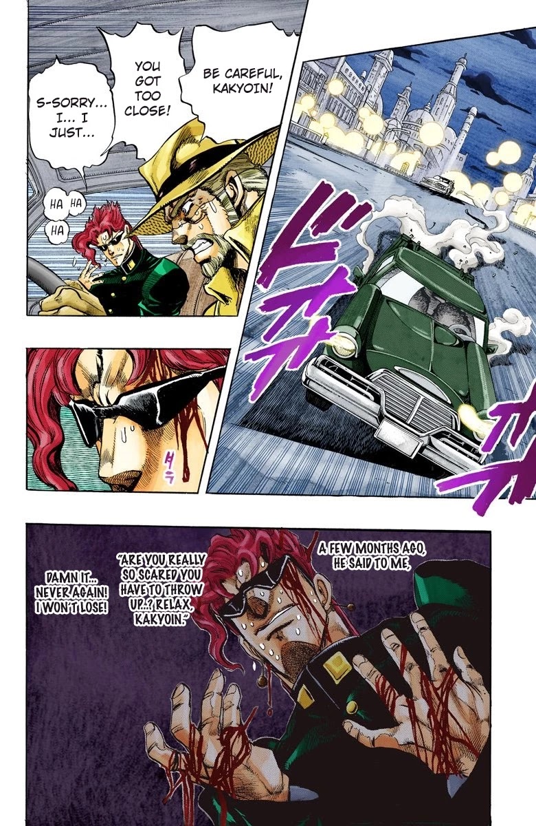 JoJo's Bizarre Adventure Part 3 - Stardust Crusaders (Official Colored) chapter 139 page 10