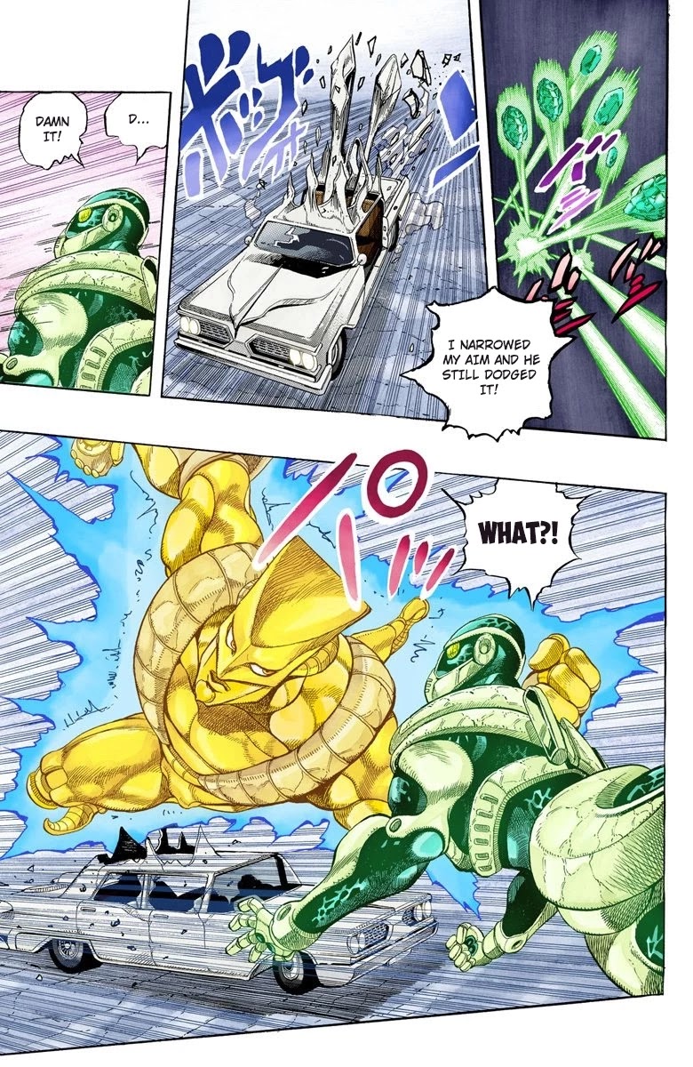 JoJo's Bizarre Adventure Part 3 - Stardust Crusaders (Official Colored) chapter 139 page 5