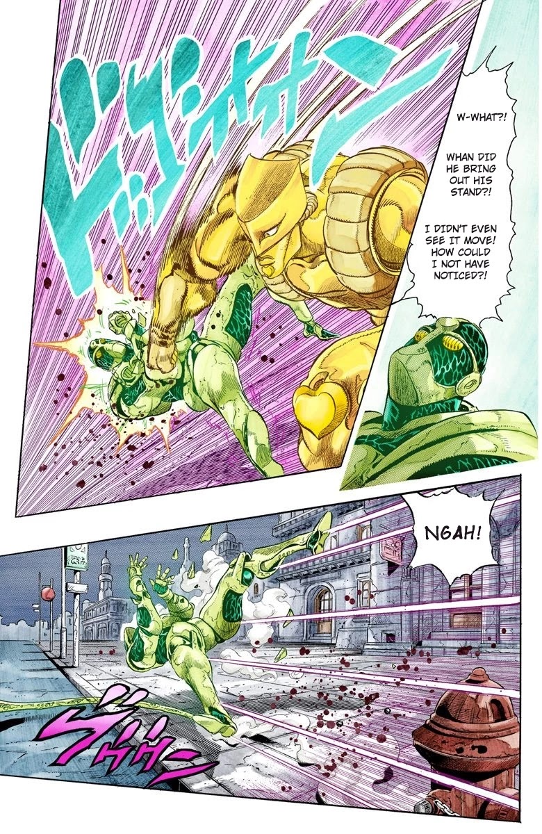 JoJo's Bizarre Adventure Part 3 - Stardust Crusaders (Official Colored) chapter 139 page 7