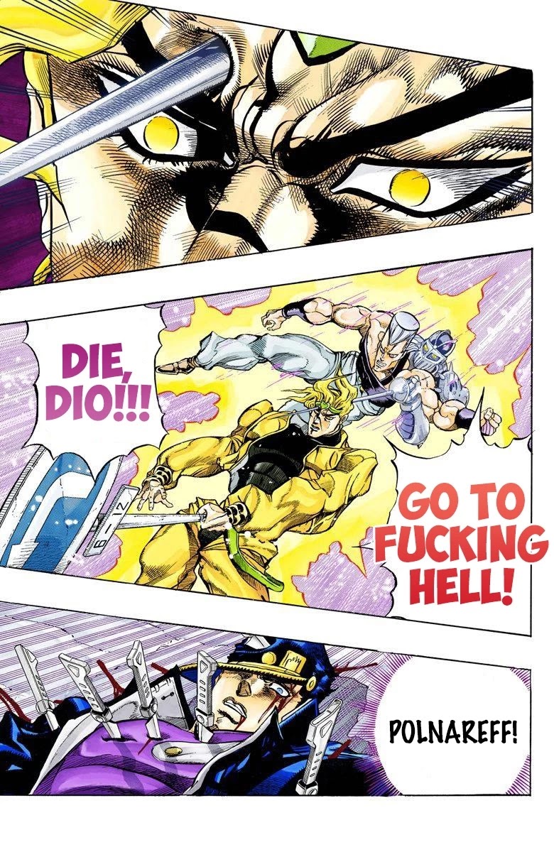 JoJo's Bizarre Adventure Part 3 - Stardust Crusaders (Official Colored) chapter 146 page 15