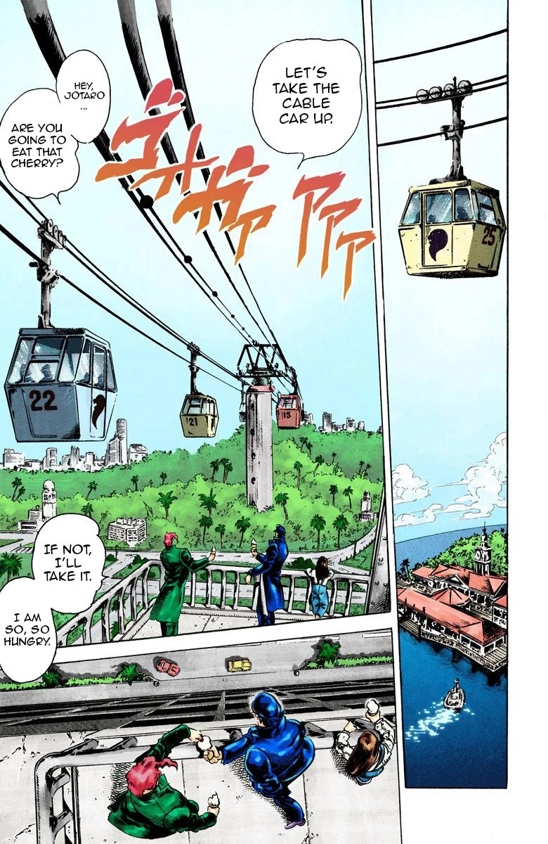 JoJo's Bizarre Adventure Part 3 - Stardust Crusaders (Official Colored) chapter 24 page 8