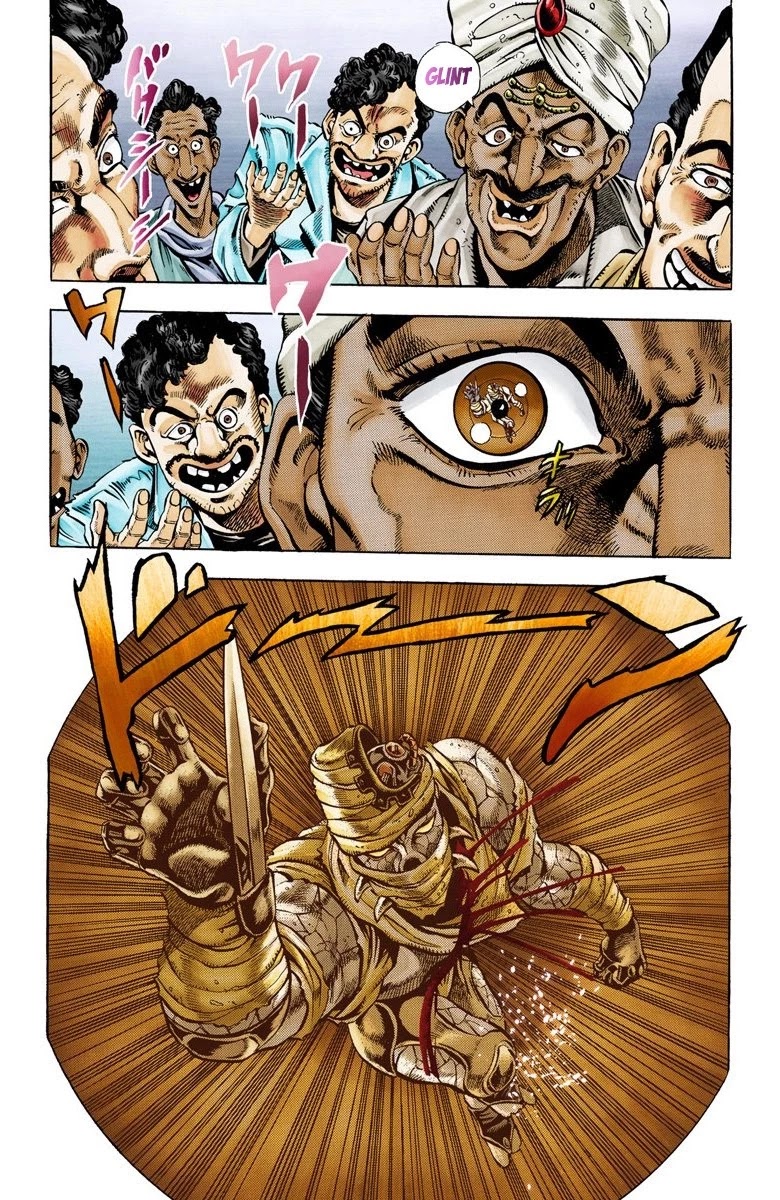 JoJo's Bizarre Adventure Part 3 - Stardust Crusaders (Official Colored) chapter 32 page 9