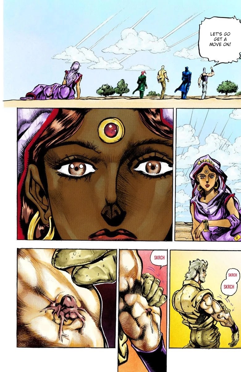 JoJo's Bizarre Adventure Part 3 - Stardust Crusaders (Official Colored) chapter 33 page 17