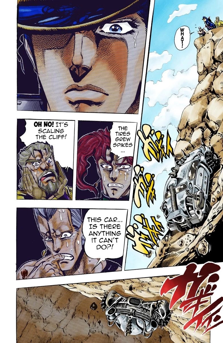 JoJo's Bizarre Adventure Part 3 - Stardust Crusaders (Official Colored) chapter 40 page 11