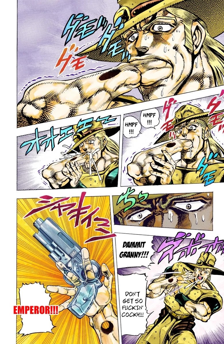 JoJo's Bizarre Adventure Part 3 - Stardust Crusaders (Official Colored) chapter 43 page 18