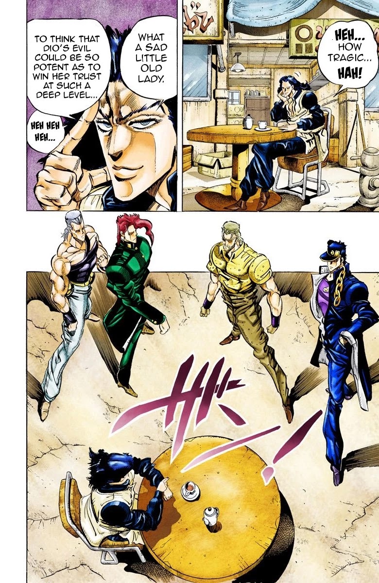 JoJo's Bizarre Adventure Part 3 - Stardust Crusaders (Official Colored) chapter 48 page 8