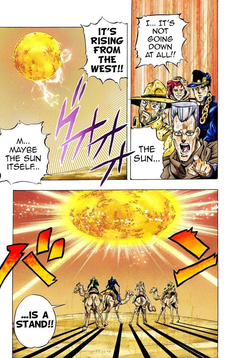 JoJo's Bizarre Adventure Part 3 - Stardust Crusaders (Official Colored) chapter 53 page 17